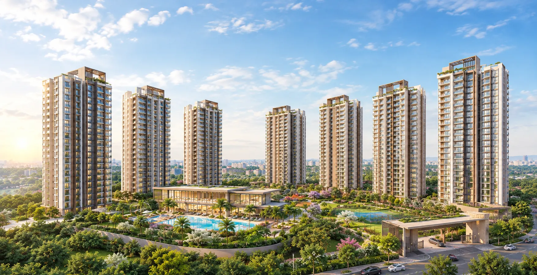 My Home Kadugodi Luxury High-Rise Elevation